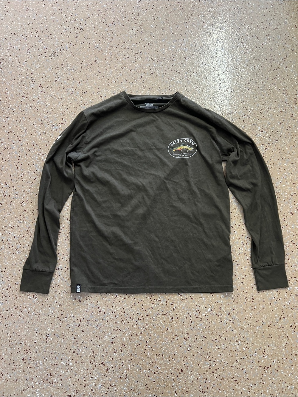 Salty Crew Men's Long Sleeve Crewneck Tee